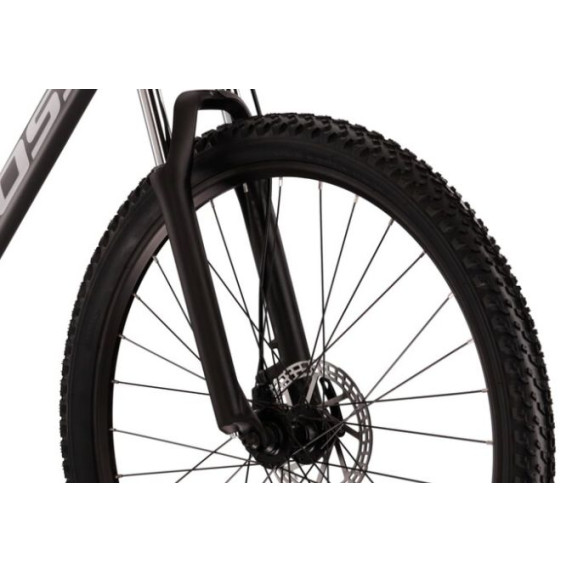 Bicicletă de munte bărbați - KROSS MTB HEXAGON 3.0 M 19" 2022 - grafit mat/albastru/gri