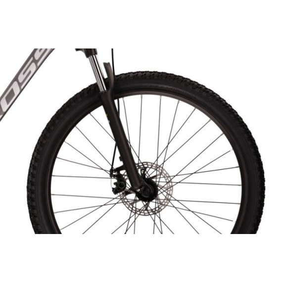 Bicicletă de munte bărbați - KROSS MTB HEXAGON 3.0 M 19" 2022 - grafit mat/albastru/gri