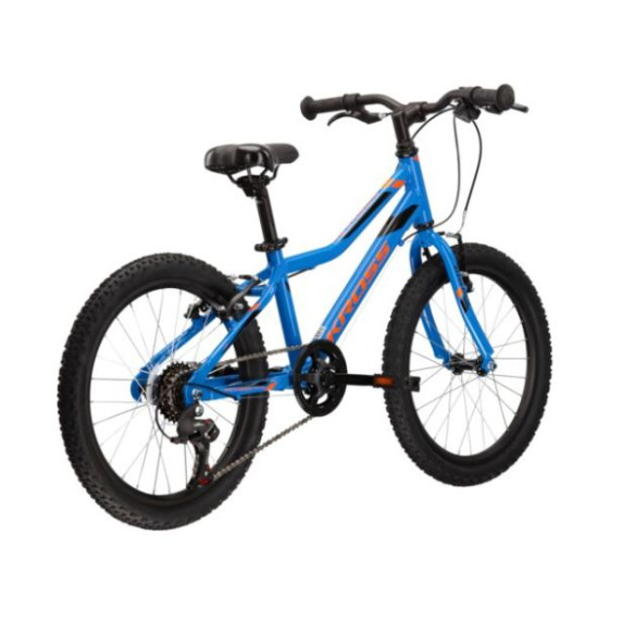 Detský bicykel HEXAGON MINI 1.0 SR 11" 2022 KROSS - lesklý modrý/oranžový