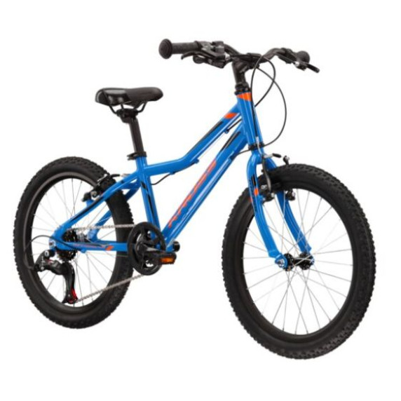 Detský bicykel HEXAGON MINI 1.0 SR 11" 2022 KROSS - lesklý modrý/oranžový