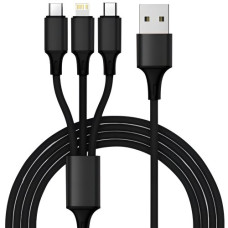 Cablu încărcător USB 3în1 - Izoxis 19902 - 