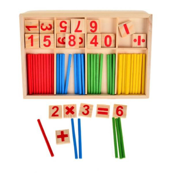 Montessori matematikai fejlesztő fa játék