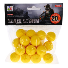 Tartalék habpatron töltények pisztolyhoz 2,35 cm 20 darab Inlea4Fun BLAZE STORM - 