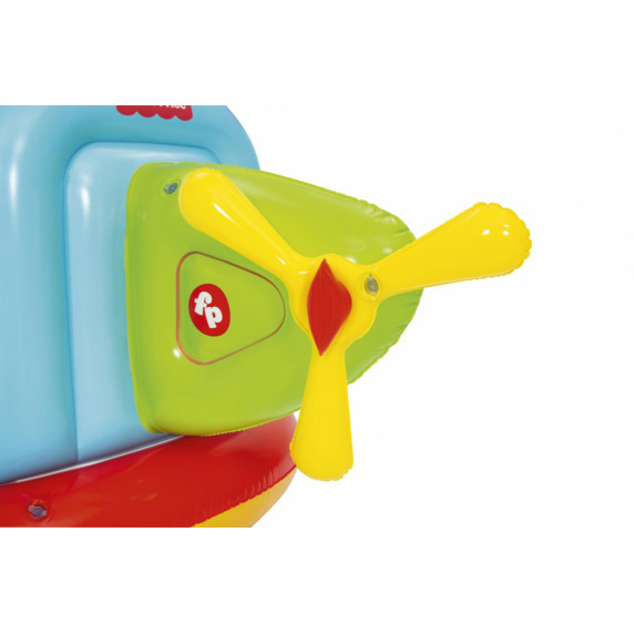 Felfújható játszómedence labdákkal Fisher-Price BESTWAY 93538 - helikopter