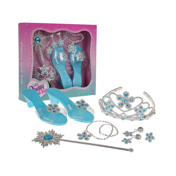 Hercegnői kiegészítők ékszerek Inlea4Fun PRETTY GIRL SET - Kék