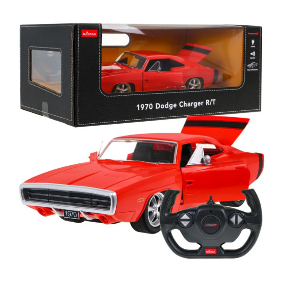 RC Autíčko na diaľkové ovládanie 1970 Dodge Charger RT RASTAR 1:16