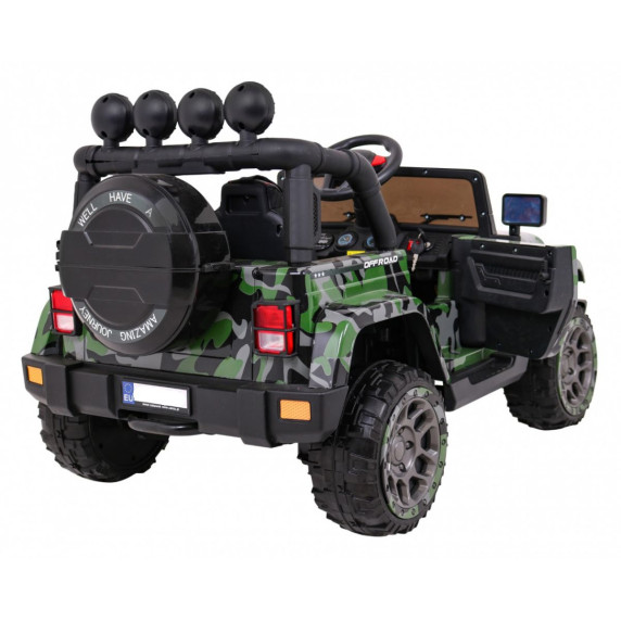 Elektromos kisautó Jeep BRD-7588 Full Time 4WD Moro