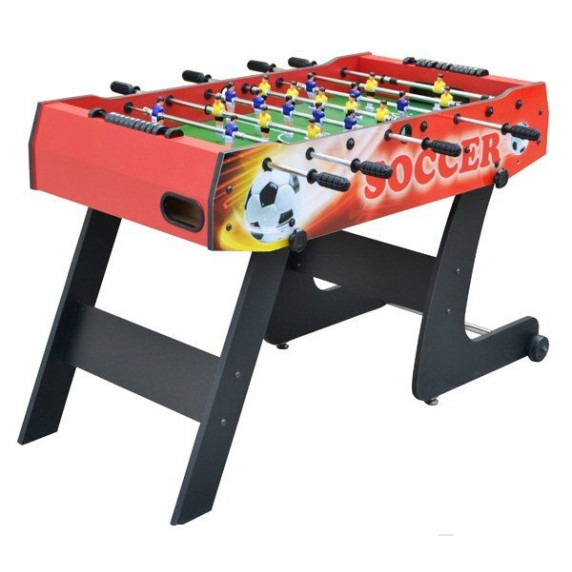 Stolný futbal 121 x 61 x 81 cm Inlea4Fun  - červený