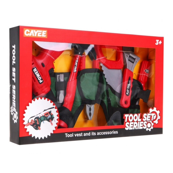 Detské náradie na opasku Inlea4Fun TOOL SET SERIES 