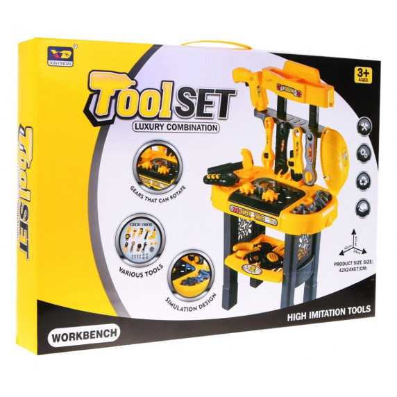 Detská dielňa s náradím Inlea4Fun TOOL SET