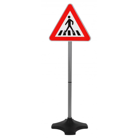 Játék közlekedési táblák 81 cm Inlea4Fun TRAFFIC SIGN 