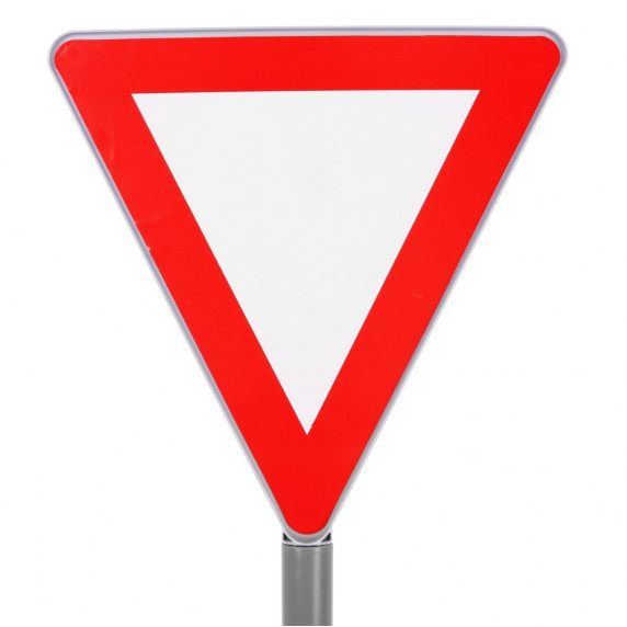 Játék közlekedési táblák 81 cm Inlea4Fun TRAFFIC SIGN 