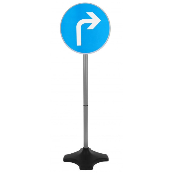 Játék közlekedési táblák 81 cm Inlea4Fun TRAFFIC SIGN 