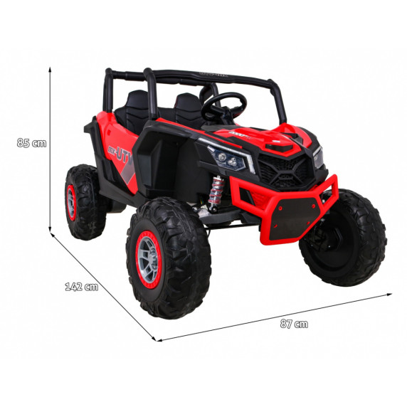 Elektrická štvorkolka Buggy ATV STRONG Racing - cervena