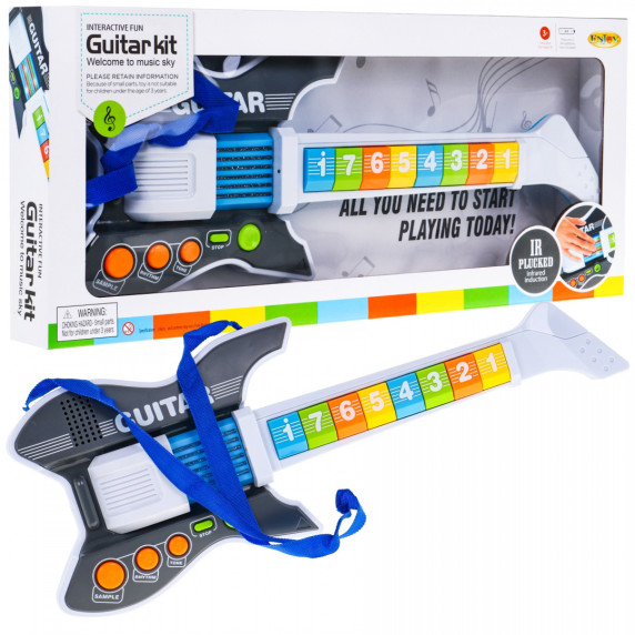 Elektromos gitár számokkal Inlea4Fun GUITAR KIT