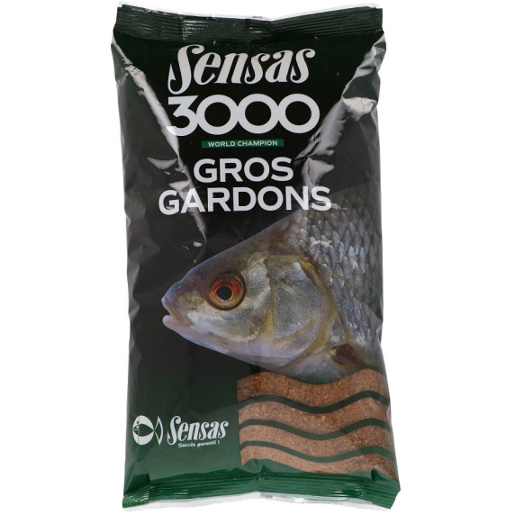 Krmítková zmes 3000 Gros Gardons 1 kg Sensas 00891