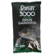 Krmítková zmes 3000 Gros Gardons Noir 1 kg Sensas 00232 - 