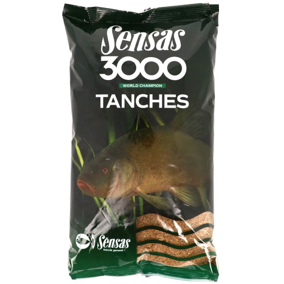 Takarmánykeverék 3000 Tanches 1 kg Sensas 00781