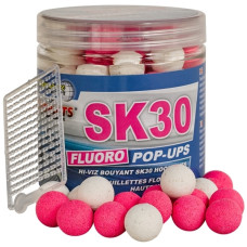 Plávajúce Boilies SK30 Fluo Pop Up 80 g 14 mm Starbaits 31055 - 