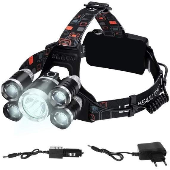 Lanternă frontală cu LED - TRIZAND T6 CREE 16144