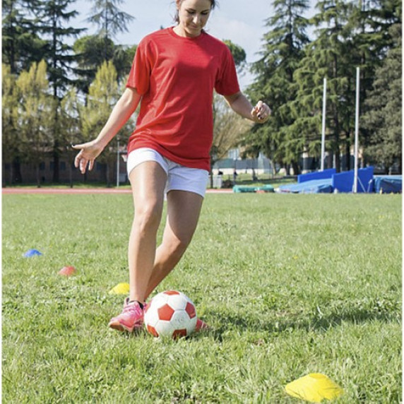 Labdarúgó edzőgomba kúpok, futball akadályok, bólya szett 50 darab TRIZAND 23422